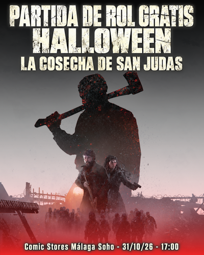¡Halloween se juega a dados! Apúntate gratis a una partida de The Walking Dead en Comic Stores Málaga Soho