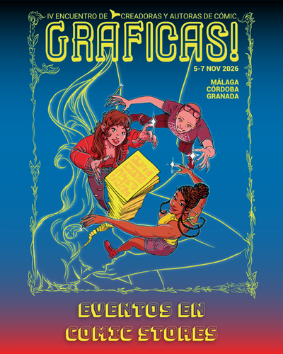 Gráficas! 2026 llega a Comic Stores Málaga Soho: ilustración en directo, cómics y aperitivo